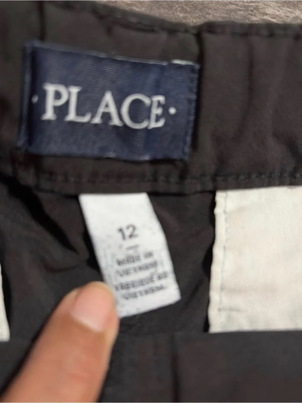 The Children's Place Black Kids' Stretch Chino Shorts